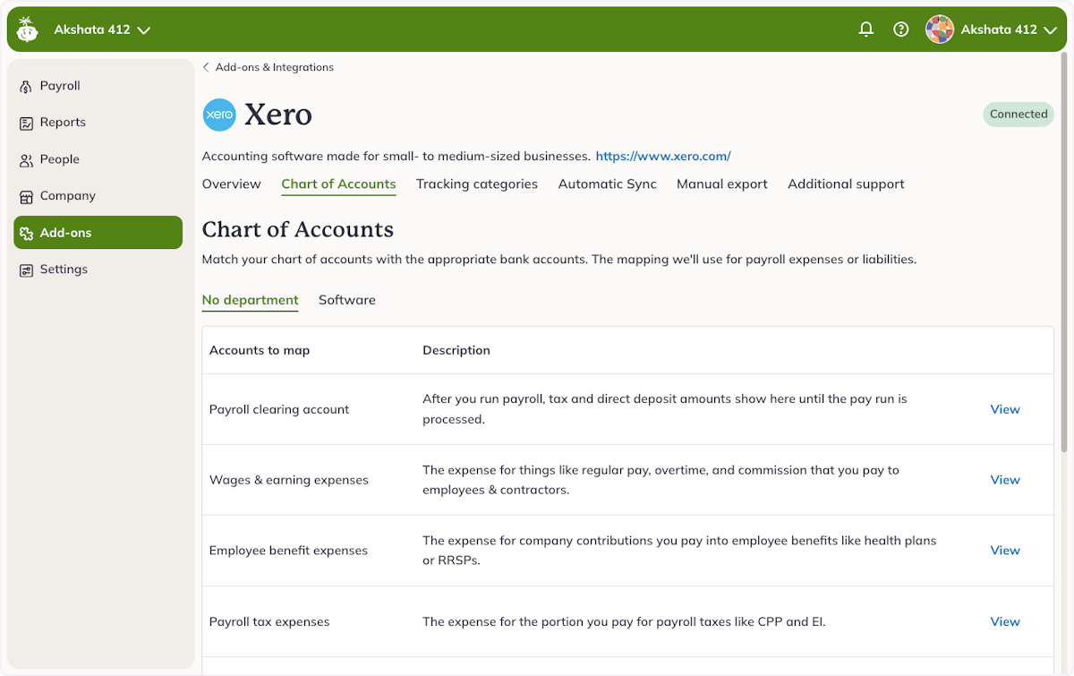 Xero Wagepoint Integration